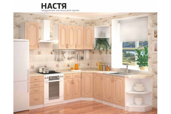 Кухонный гарнитур "Настя" 1850х2350