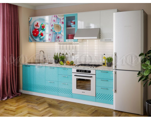 Кухня Десерт-1 3D 2,0 м фотопечать (Миф)