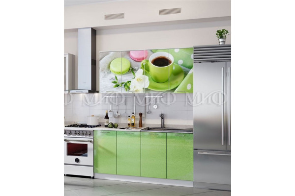 Кухня Десерт 2,0 м фотопечать МДФ (Миф)