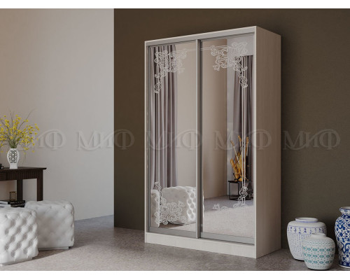 Шкаф-купе Тринити-1 1,35 м (Миф)