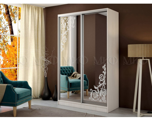 Шкаф-купе Тринити-2 1,35 м (Миф)