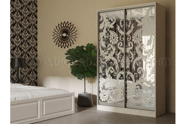 Шкаф-купе Тринити-3 1,35 м (Миф)
